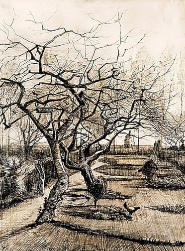 Impressions d'art mural Le Jardin du Presbytère à Nuenen affiche Van Gogh de qualité