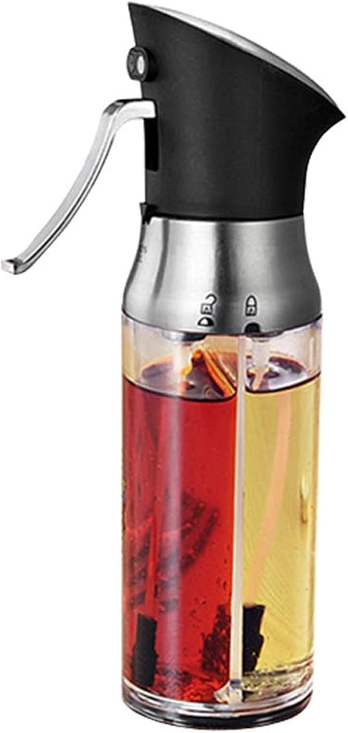 Oil Sprayer Olive Oil Sprayer Misters Bottle Olive Oil Bottle Vinegar Bottle for Cooking Baking Roasting Grilling Oil Dispenser