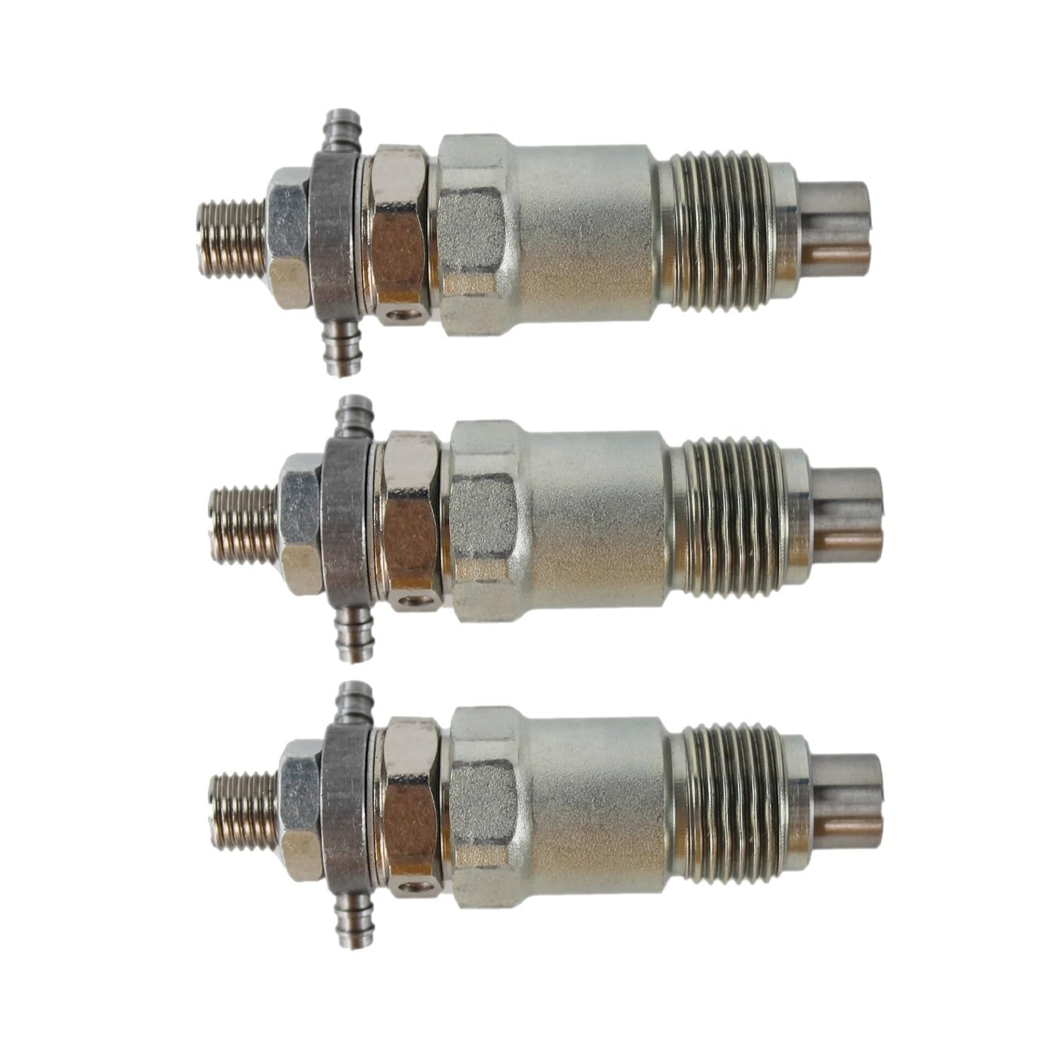 Hsugftmz One Color 3Pcs Fuel Injectors 15221-53020 15221-53030 15221-53140 70000-65209 15221-53200 For D750 D850 D950 V1702 V1902 Engine