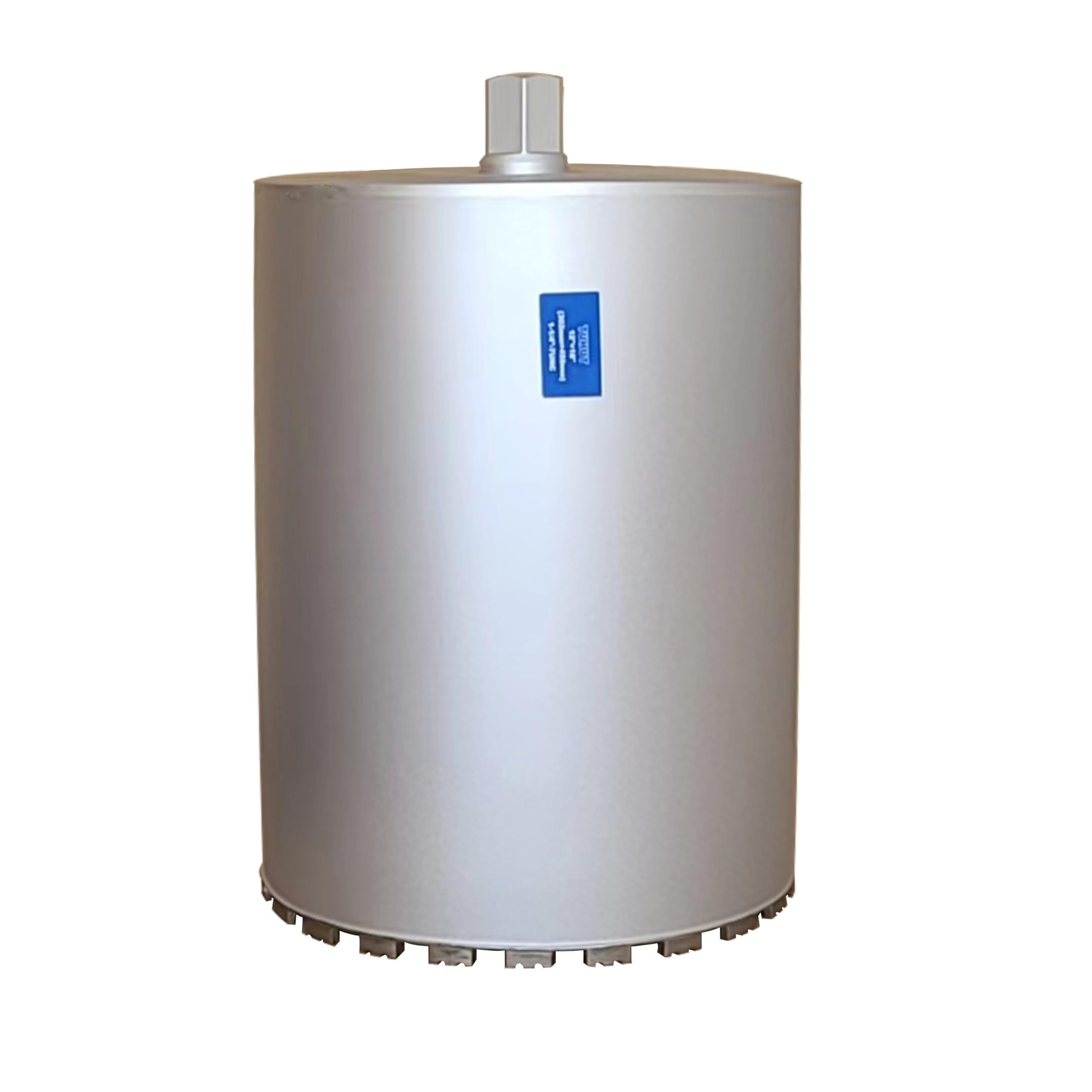 TUHUT Wet Diamond Core Drill Bits, 12"/306mm Diameter, 15-1/2"/395mm Drilling Depth, 1-1/4"-7 UNC Thread Arbor, Crown Shaped Segments,for Brick,Block,