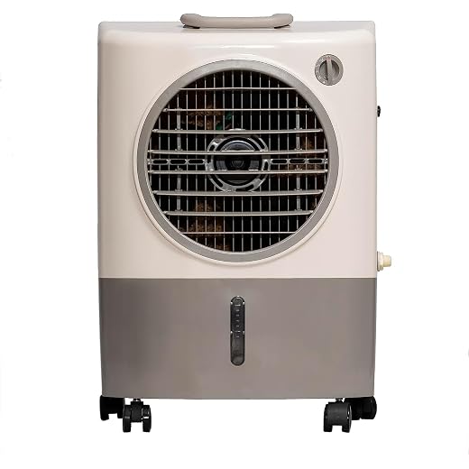 HESSAIRE MC18M Portable Evaporative Cooler – Color May Vary, 1300 CFM, Cools 500 Square Feet