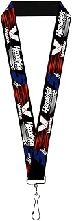 Buckle-Down Hendrick Motorsports Lanyard, Kyle Larson #5 Autograph Valvoline Hendrick Motorsports Black, Elastic
