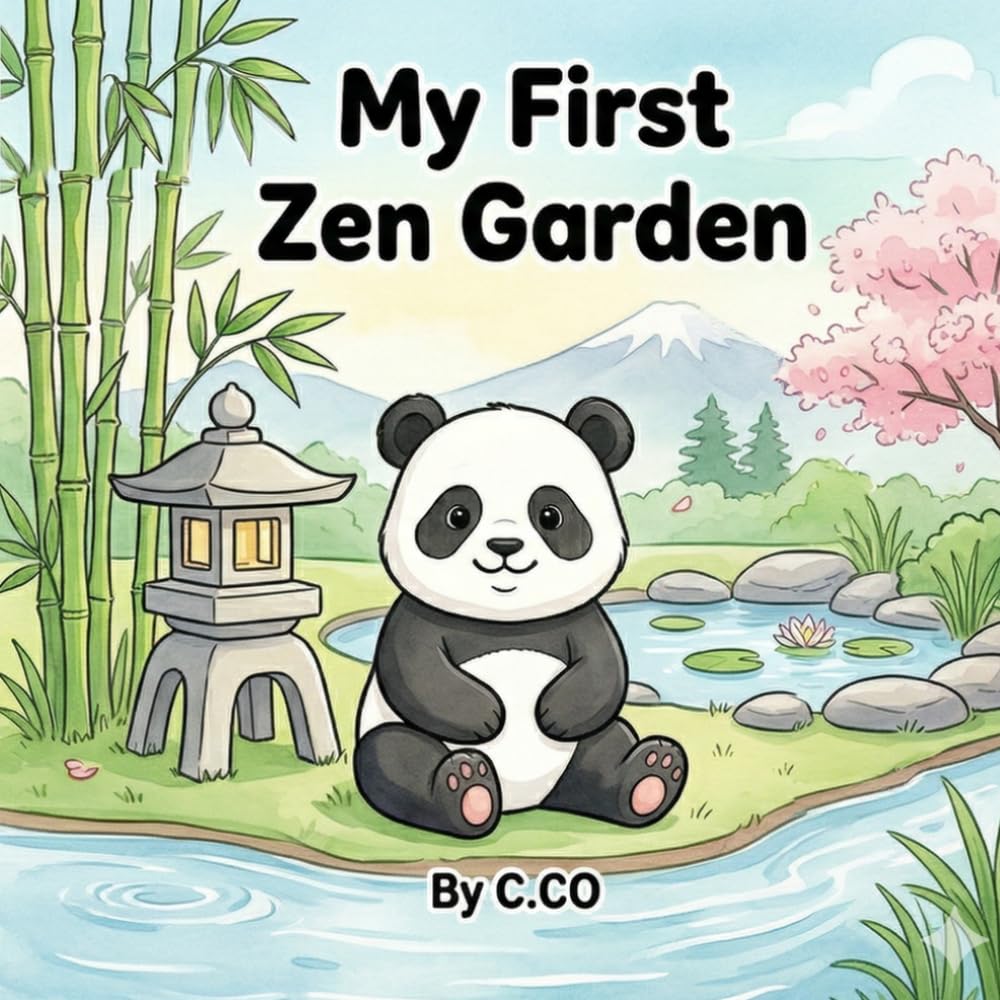 Zen Garden for Kids: A Mindful Coloring Journey to Calm the Mind and Find Focus.