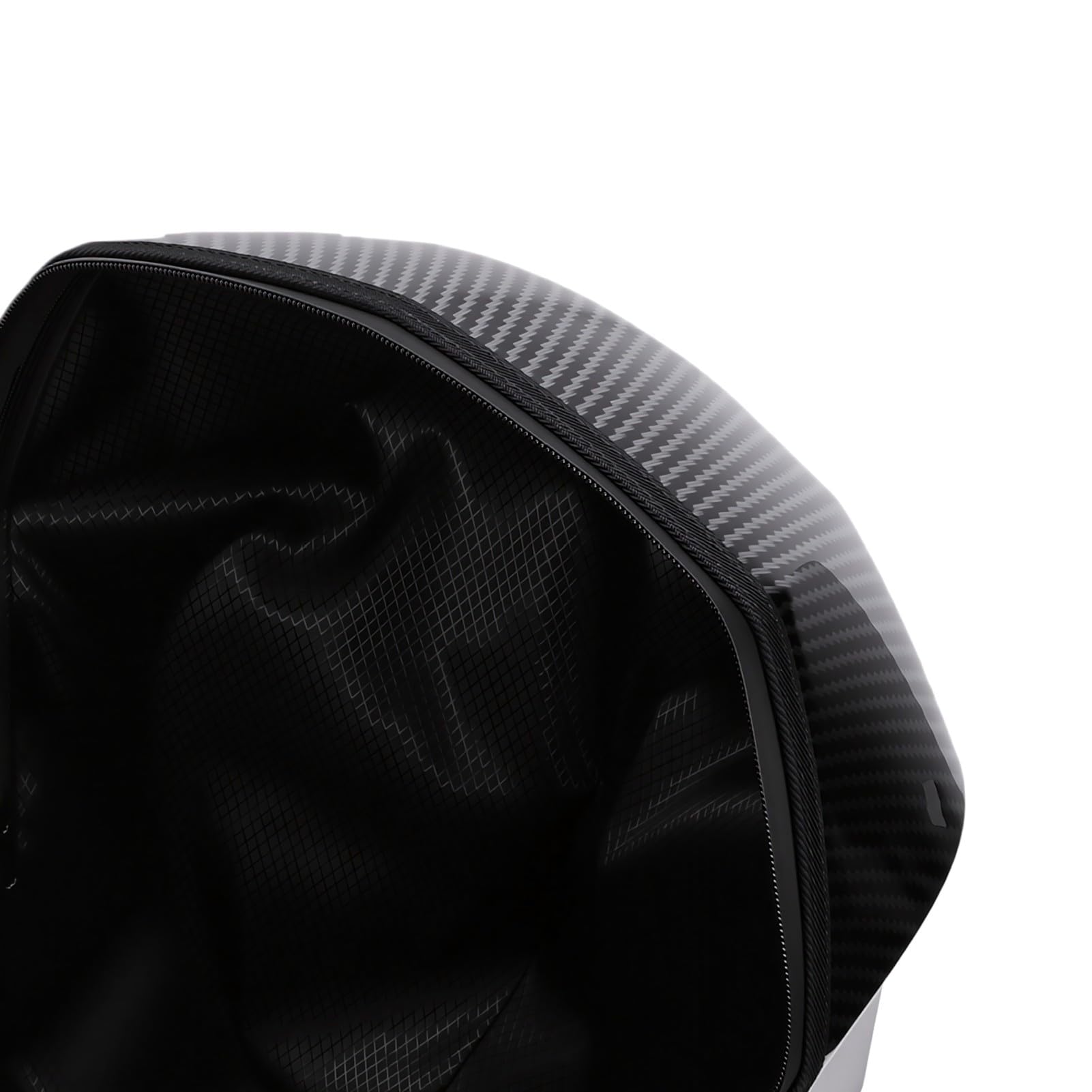 Fafeicy Zaino Illuminato, Schermo Programmabile Tramite APP Bluetooth | Borsa per Laptop da 15 Pollici Impermeabile con Guscio Rigido per Escursioni Notturne Al Pendolarismo