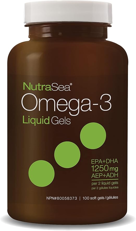 Nature's Way NutraSea Omega 3 Softgels 1250 mg EPA + DHA