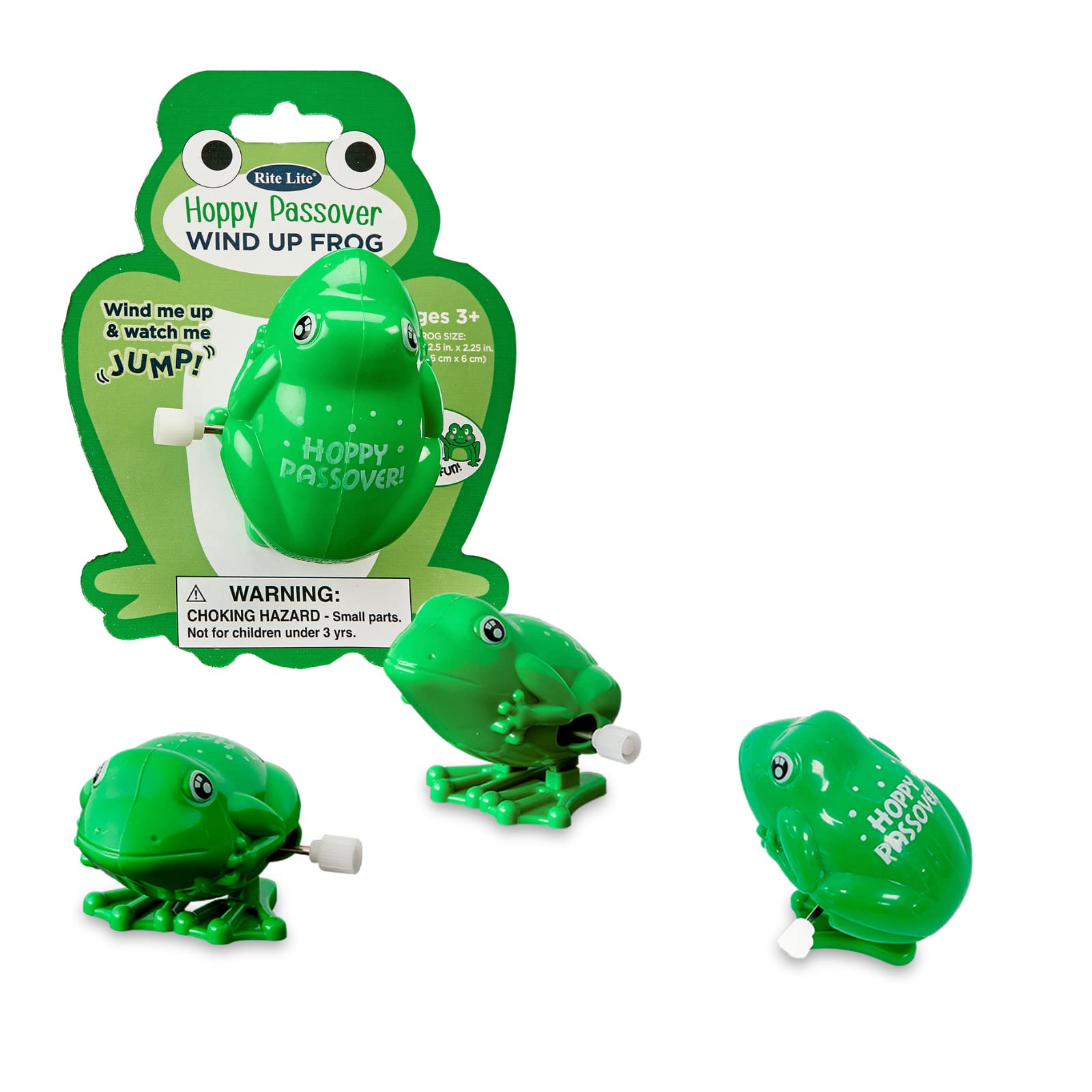Amazon.com: Rite Lite Wind Up Hoppy Passover Frog Toy Gift