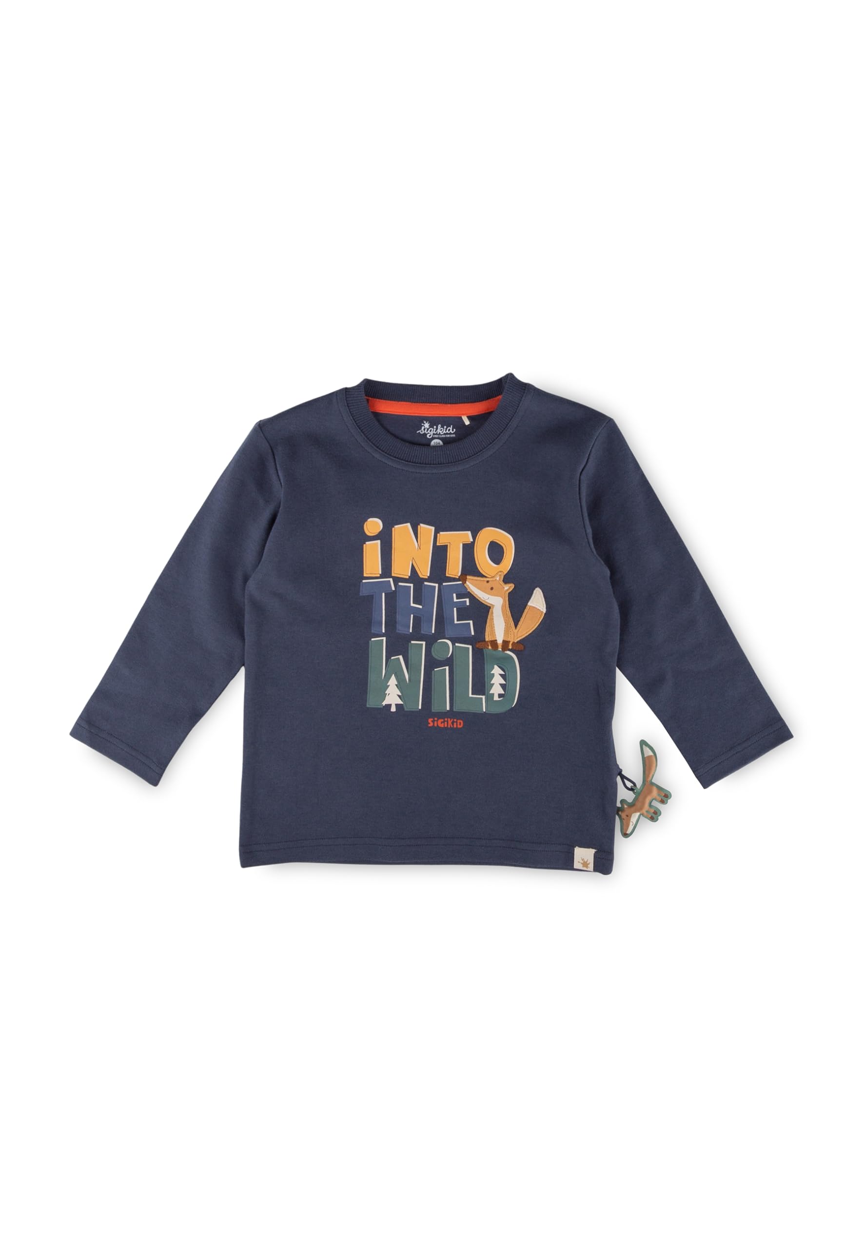 Sigikid Jungen Mini Wild Fox Langarmshirt
