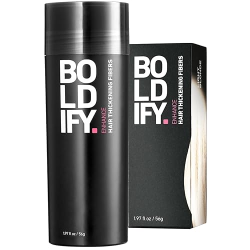 BOLDIFY - Fibras de pelo para el cabello fino (rubio claro), indetectables, botella de 2 onzas oculta completamente la pérdida de cabello en 15 disponible en Yaxa Peru