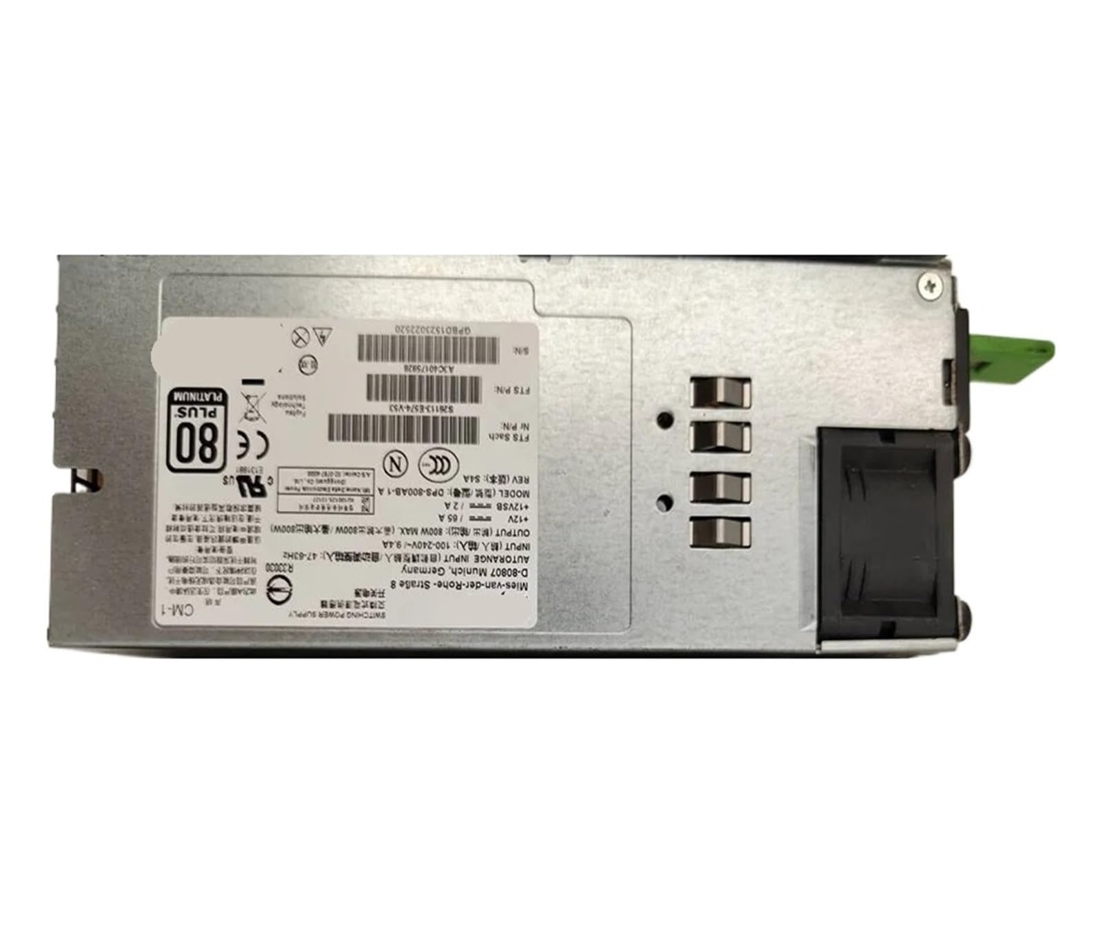 TPKMVGAP 1PCS 800W Power Supply S26113-E574-V53 DPS-800AB-1 A