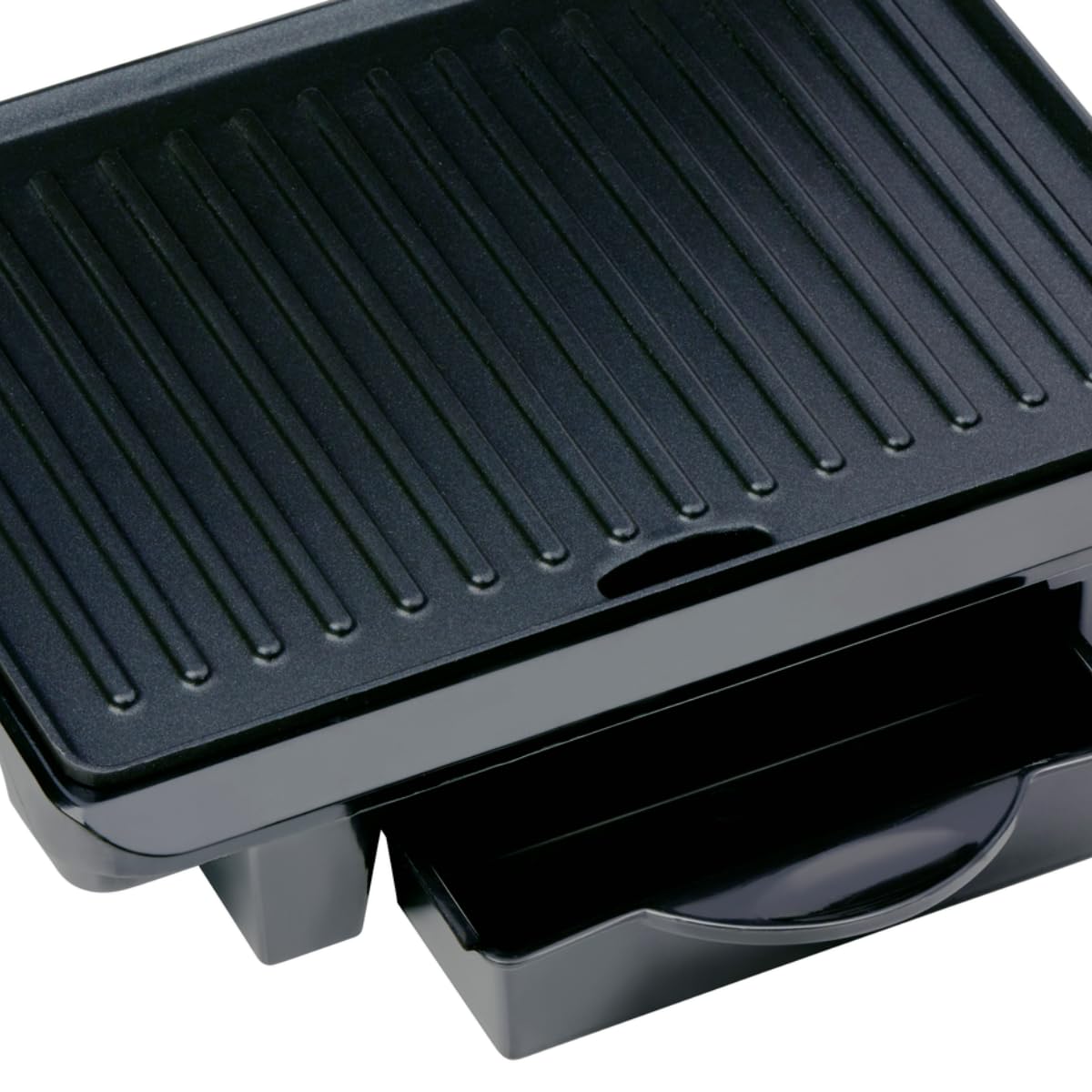 alpina Croque Monsieur 230V/1000 W, urządzenie do pieczenia, warzywa, chleb i mięso, powłoka nieprzywierająca, pojemnik na odpady, czarny/czerwony