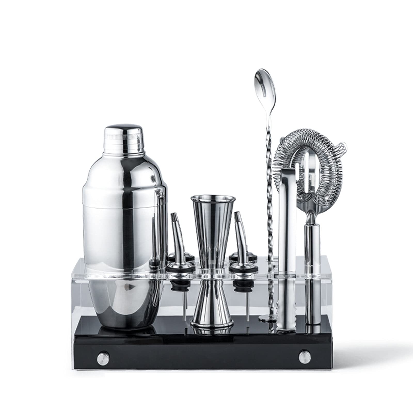Shaker do koktajli Pij blender Zestaw Shaker Cocktail Set Barman Zestaw Koktajlowych Koktajl Shaker Bar AKCESORIA DO HOME BAR SET Shaker Bar (Kolor: F)
