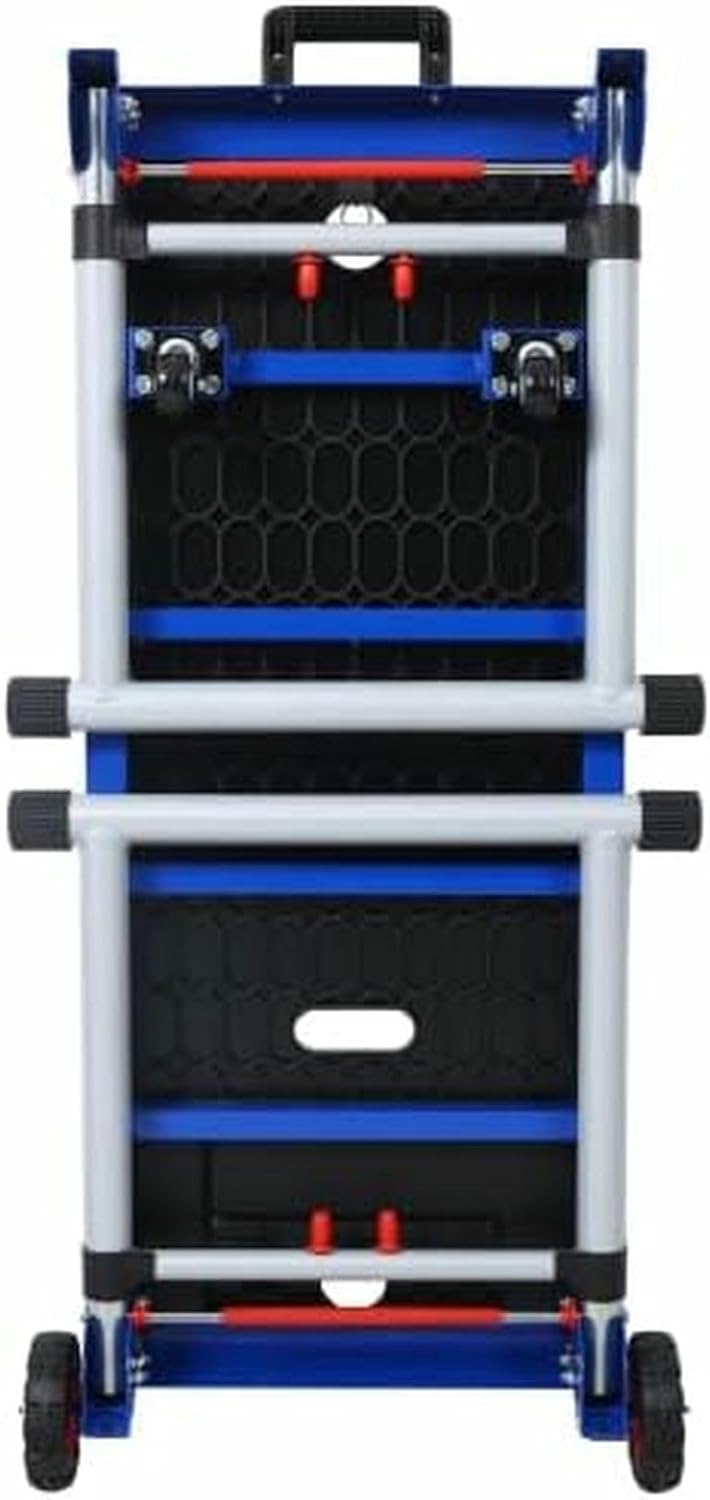 Combined Portable Folding Work Table - Compact Foldable Design Saves Space in Trunk or Shed, Ideal for Mobile Workshops