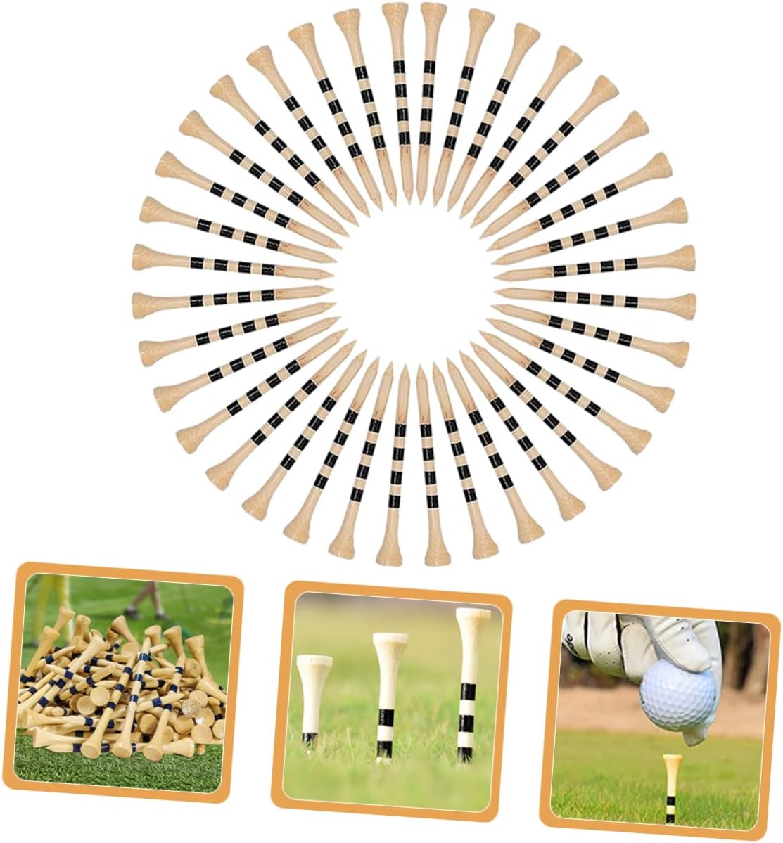 POPETPOP Golf Stand Accessories Outdoor Golfs Rack Golf Tees Path Size Golf Marker Golf Game Covers Golf Training