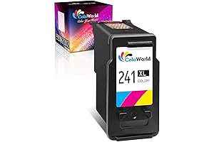 ColoWorld 241XL Canon Color Ink: Exceptional Remanufactured Replacement for Canon Printers