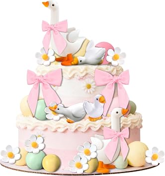 One Silly Goose Cake Topper One Silly Goose Birthday Decor Silly Goose Birthday Decorations