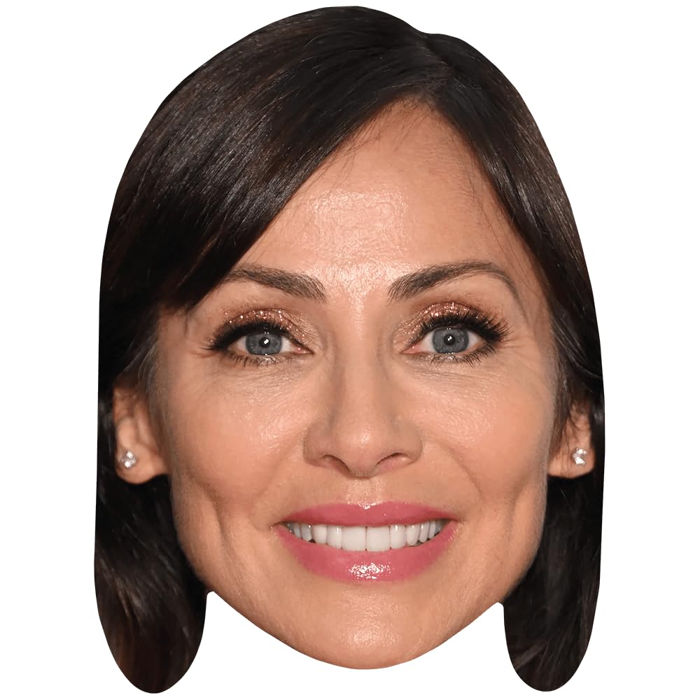 Celebrity Cutouts Lifelike Natalie Imbruglia (Smile) Celebrity Mask, Flat Card Face, Fancy Dress Mask