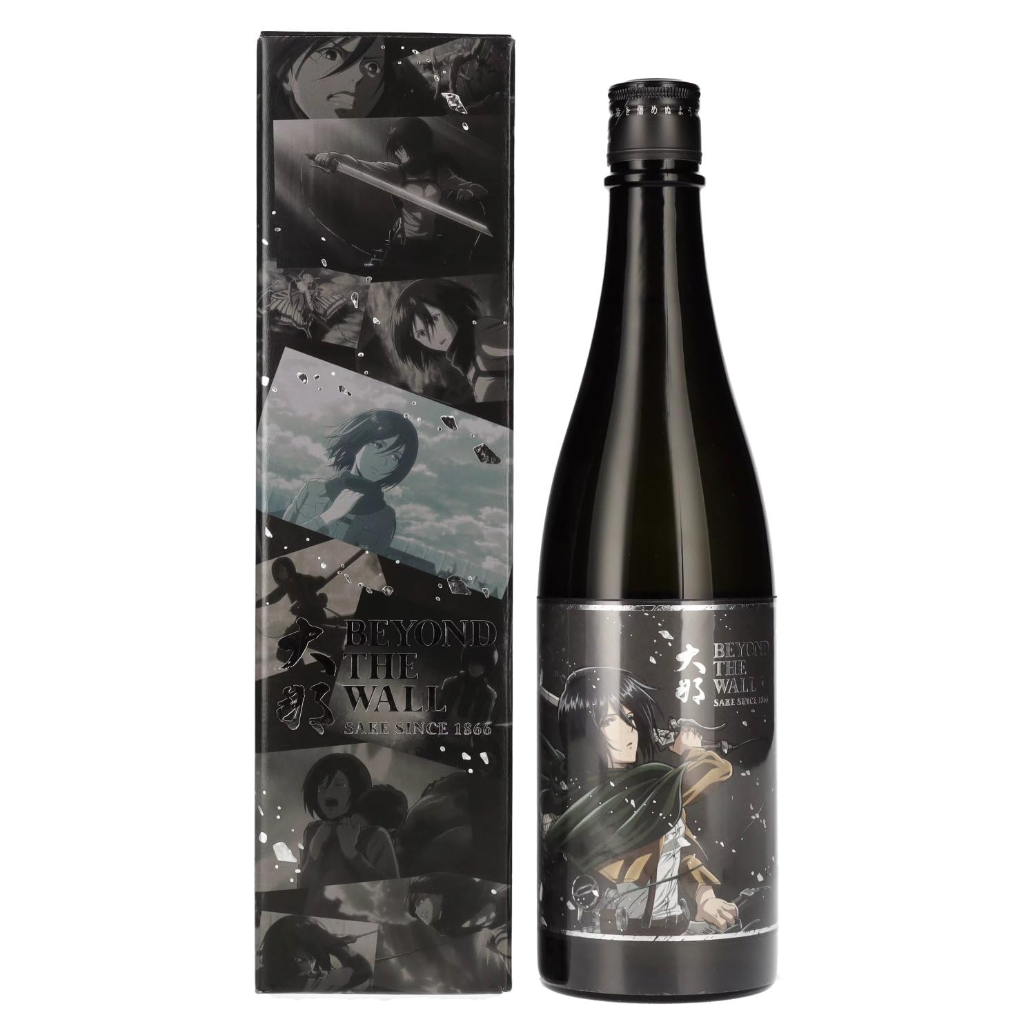 ATTACK ON TITAN "MIKASA MODEL" SAKE - JUNMAI GINJO (LIMITED EDITION) 72CL 15%