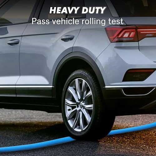 Miniatura 5 de TOPSCOPE Manguera de jardín de 100 pies con boquilla de manguera giratoria, manguera de agua resistente de 58 pulgadas x 100 pies para riego de