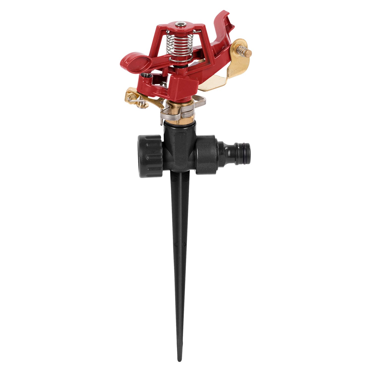 Aspersor de impulso métallique KREATOR KRTGR6502 à secteur réglable grand jardin