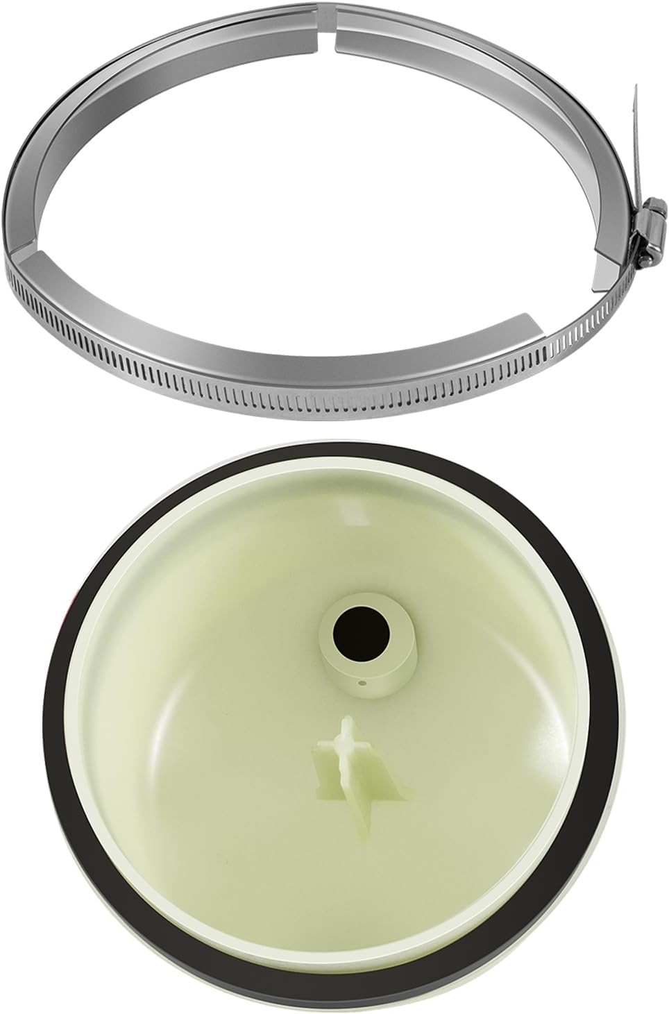 575.1078CK Power Steering Reservoir Cover Kit - Fits Freightliner & Peterbilt Trucks, Replaces OEM 575.1078 575.1027 575.1028 - Complete Leak-Proof Repair Set