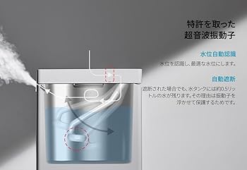 Amazon.co.jp: Carepod(ケアポッド) お手入れ簡単 加湿器