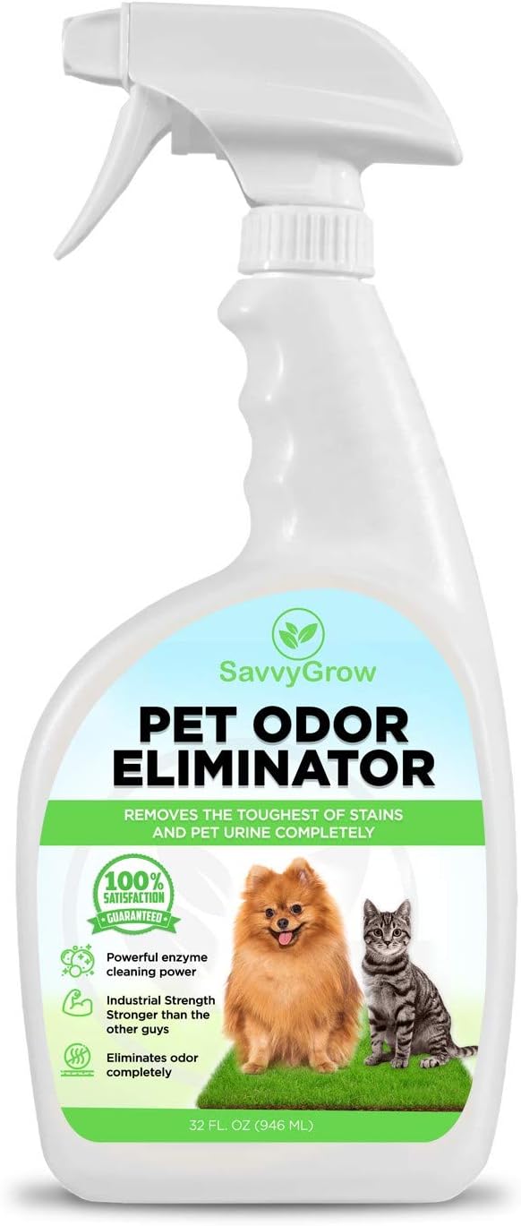 SavvyGrow Pet Odor Eliminator for Artificial Grass