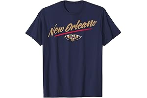 NBA New Orleans Pelicans Official Script T-shirt