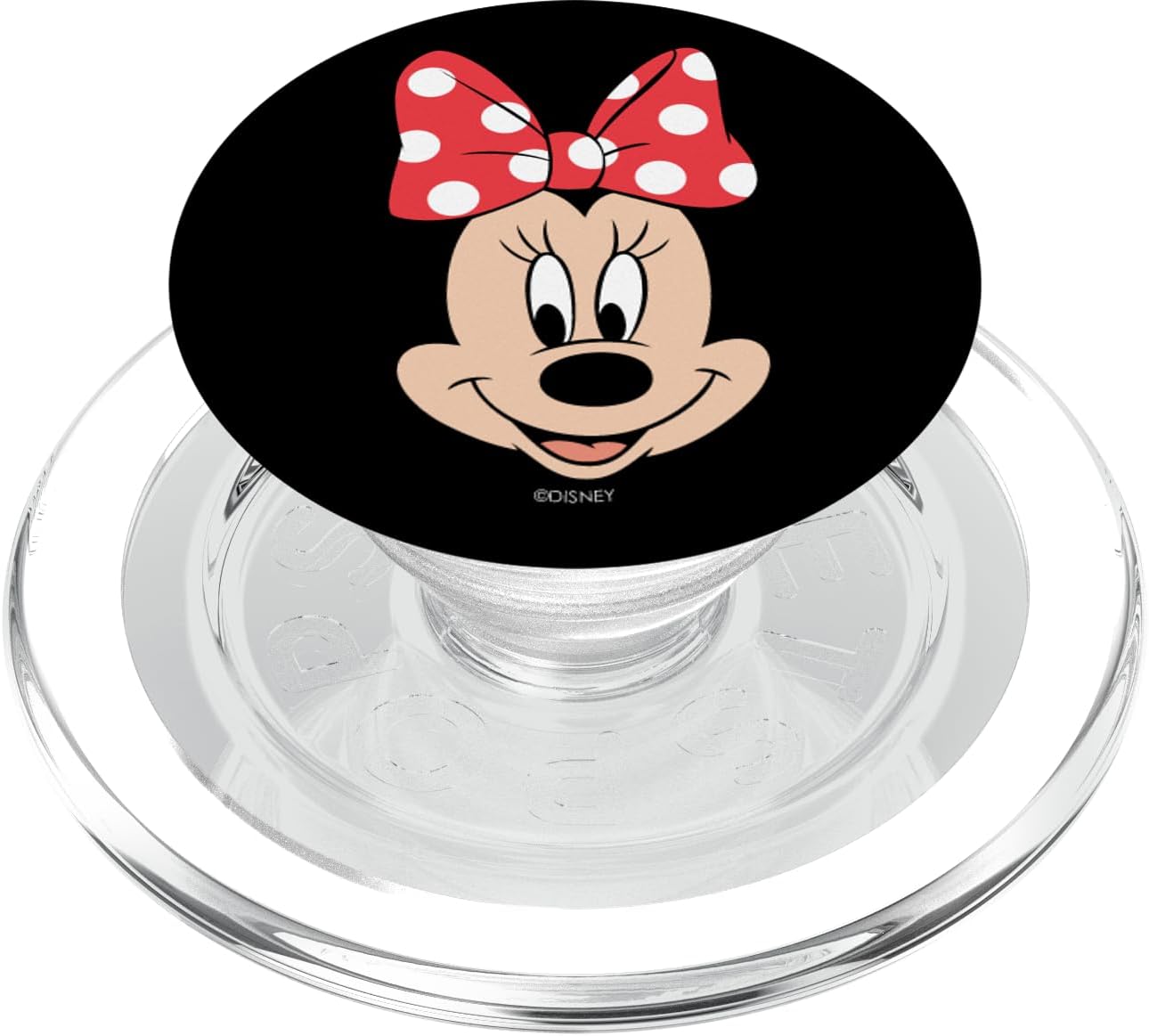 Disney Minnie Mouse Polka Dot Bow Big Face PopSockets PopGrip for MagSafe