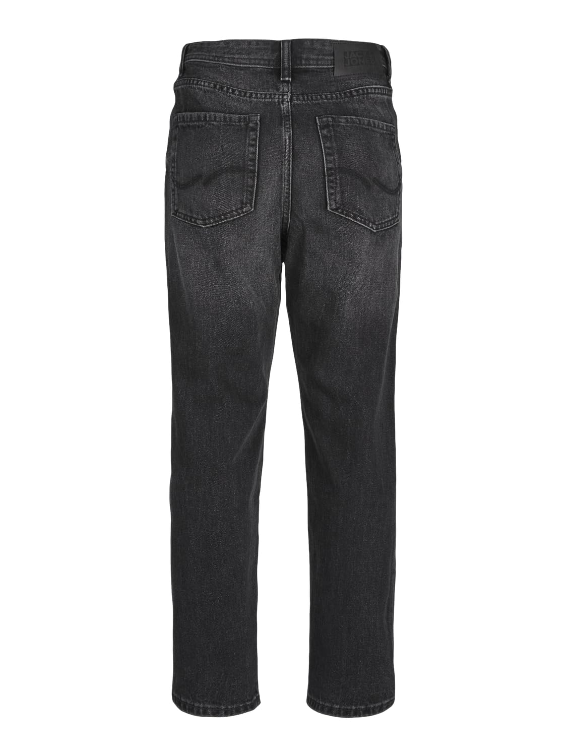 JACK&JONES JUNIOR Spodnie jeansowe chłopięce, czarny denim, 128