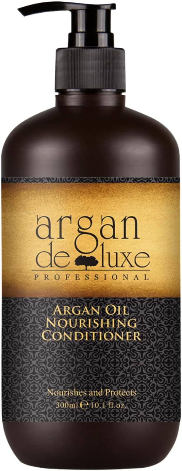 Argan Deluxe Conditioner Provides Shine, Softness and Protects Hair Fiber from environmental damages (300ml .1 fl.oz)