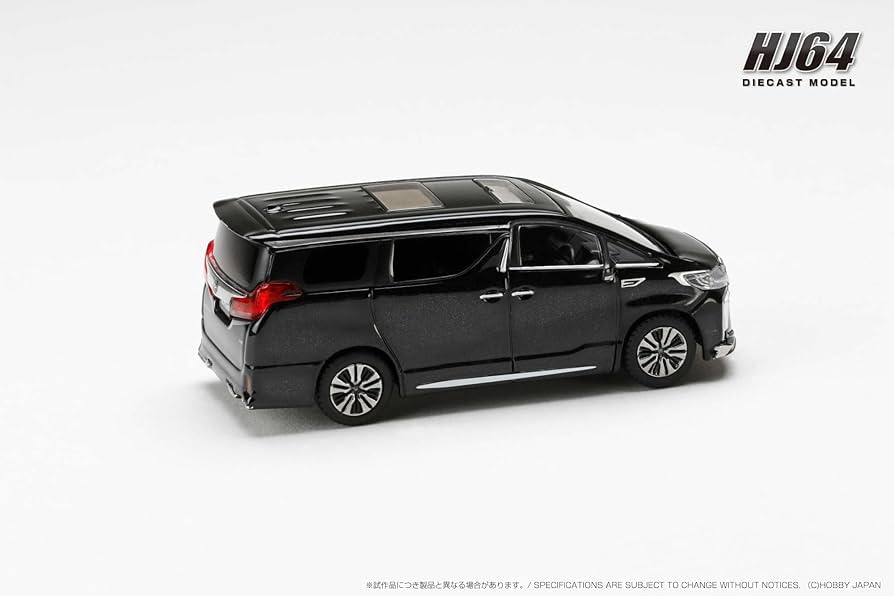 ALPHARD 黒 ミニカー Amazon | HJ64 1/64 Toyota ALPHARD Z ブラック 完成品