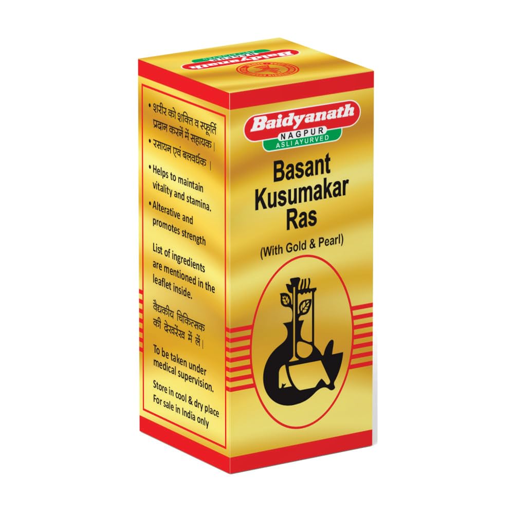 See full amazon price history chart for Baidyanath Basant Kusumakar Ras (with Gold & Pearl) for Sugar Management & Balance - 5 Tablets Baidyanath Basant Kusumakar Ras (with Gold & Pearl) for Sugar Management & Balance - 5 Tablets (B09P65XQY6) Amazon Price History, Amazon Price Tracker