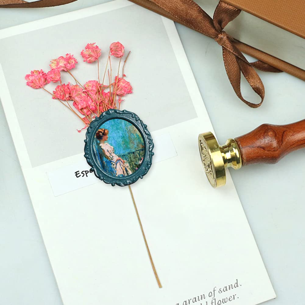 Cabeza de sello en forma especial clásico Vintage Sellos cabeza de impresión DIY Manual Cuenta Invitación Sobre para tarjeta de boda