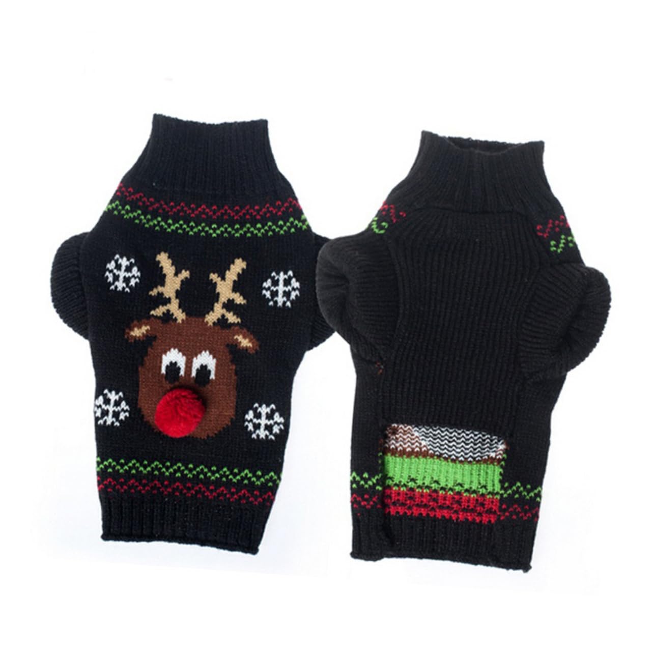 BESPORTBLE 2 Pz Vestiti per Cani di Natale Maglione Autunnale e Invernale Piccolo Cane Abbigliamento per Animali Chic Abbigliamento per Animali Unico Autunno Capi di Abbigliamento Carino
