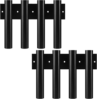 8-Hole Shovel Holder for Truck: Mineye Shovel Mounts in 2 Groups, Heavy Duty Shovel Rack for Truck, Rake, Lawn Tools, Landscape Hand Tools
