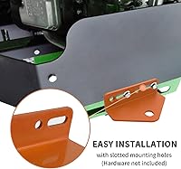 Vista 3 de Soporte universal de enganche de remolque para cortacésped de giro cero (3"-5"), 3/16 pulgadas de grosor y acero resistente, accesorios de montaje