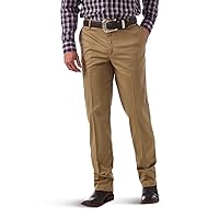 Wrangler Men's Riata Flat Front Relaxed Fit Casual Pant