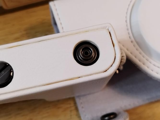 あおいSONY Cybershot DSC-WX300 white ケース SONY WX350/WX300用 ホワイト ケース LCJ-WD/W