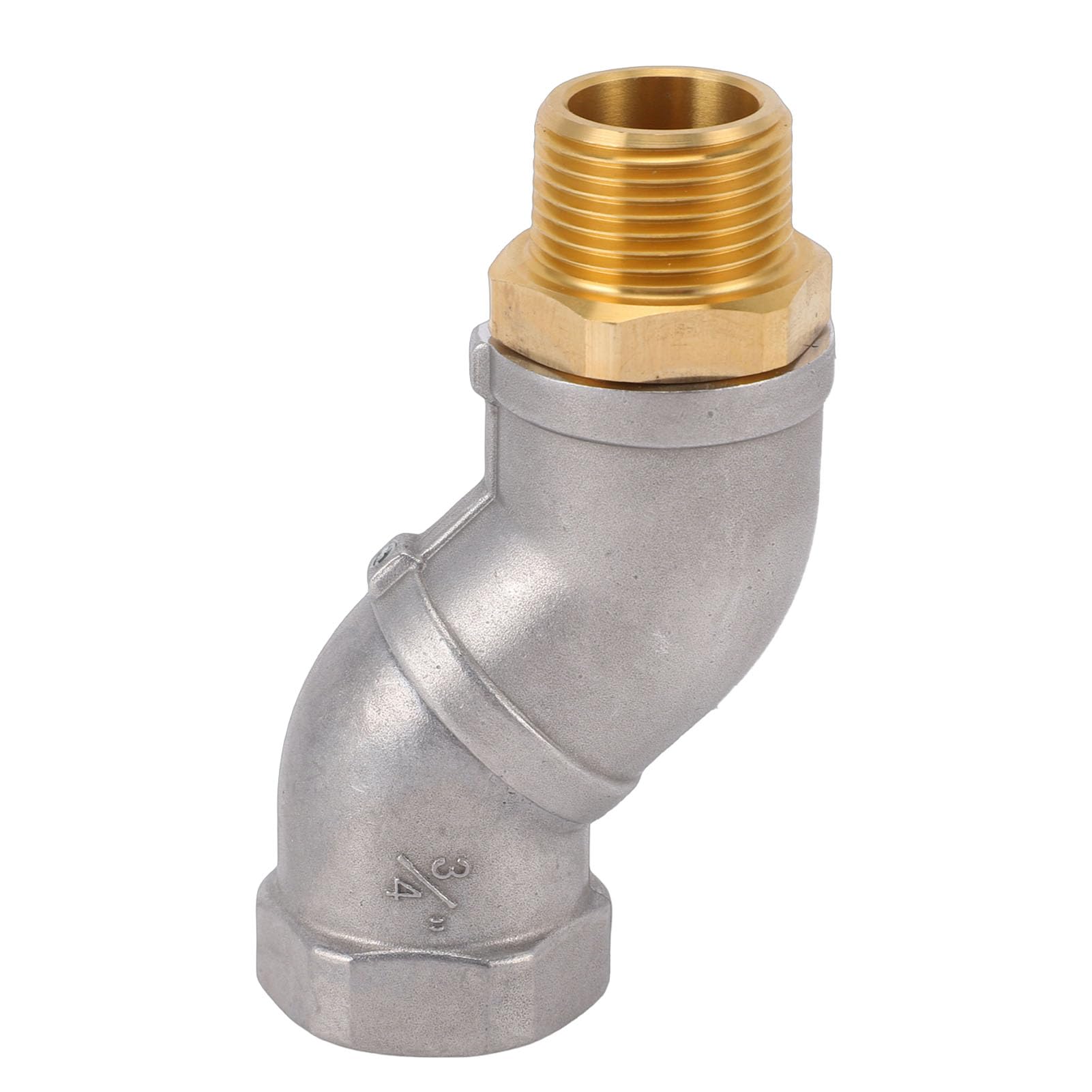 Adaptador de manguera de repostaje antiderrames con conector de boquilla tipo B giratorio