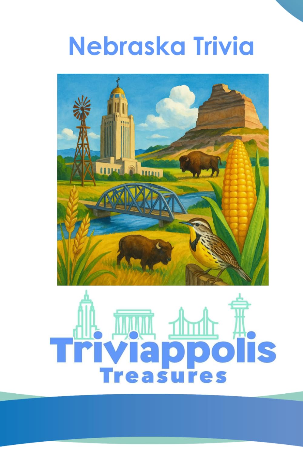 Triviappolis Treasures - Nebraska: Nebraska Trivia (Triviappolis Treasures - Travel with Trivia!)