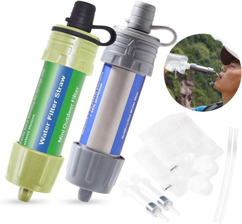 filtrazione dell'acqua a zaino