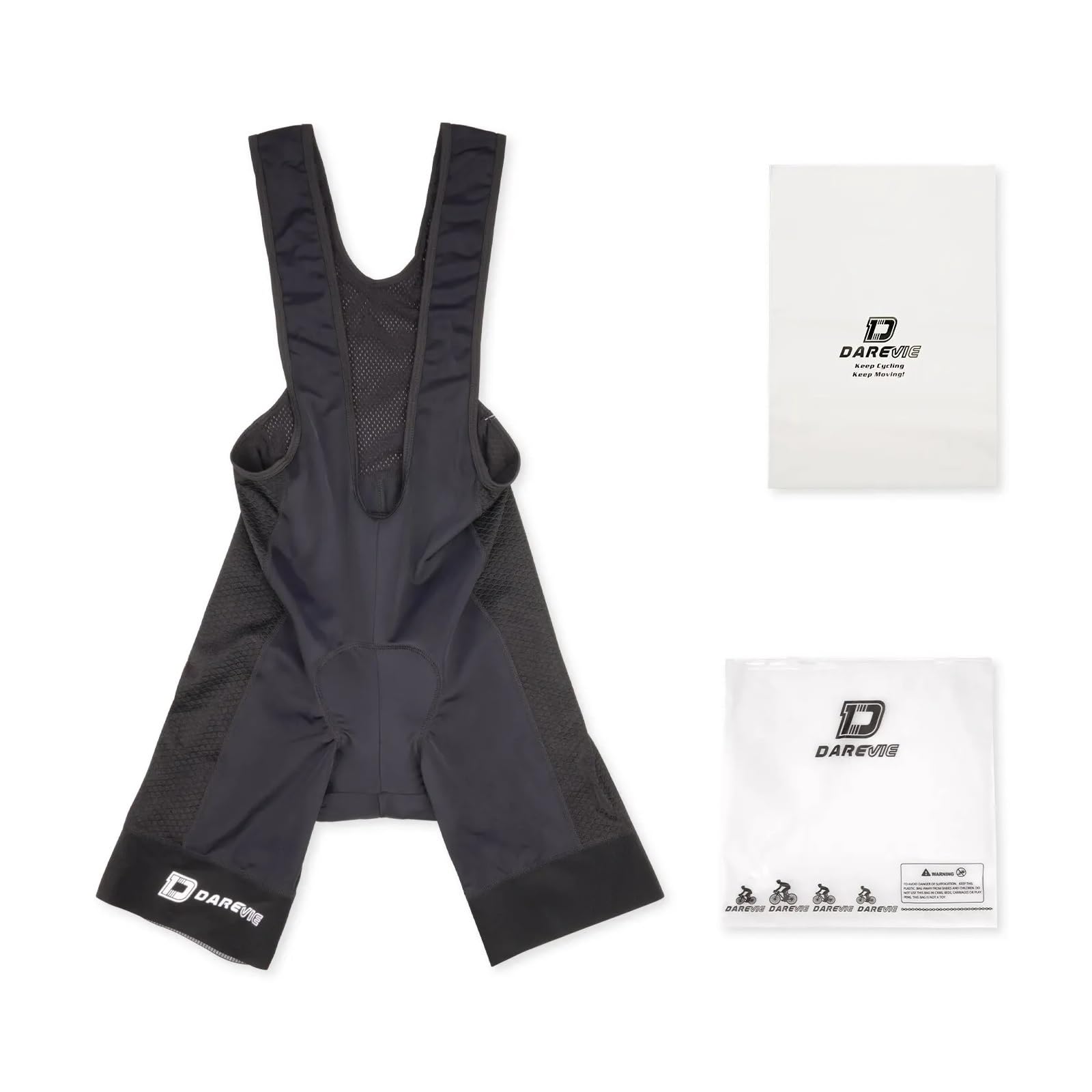 Pantaloncini Ciclismo Pantaloncini da Ciclismo con Bretelle 3D Gel Pad Ride Uomo, Pantaloncini Downhill PRO Team, Traspiranti Grip sulle Gambe(M)