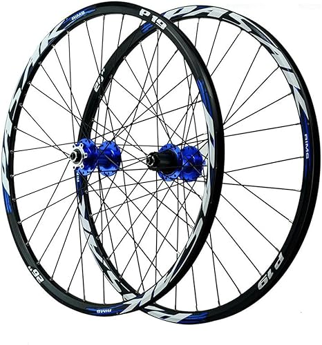 Juego de ruedas de bicicleta de montaña 2627.529 pulgadas Freno de disco de aleación Sellado Rueda de rodamiento 7-12 velocidades Cassette 32H Rim