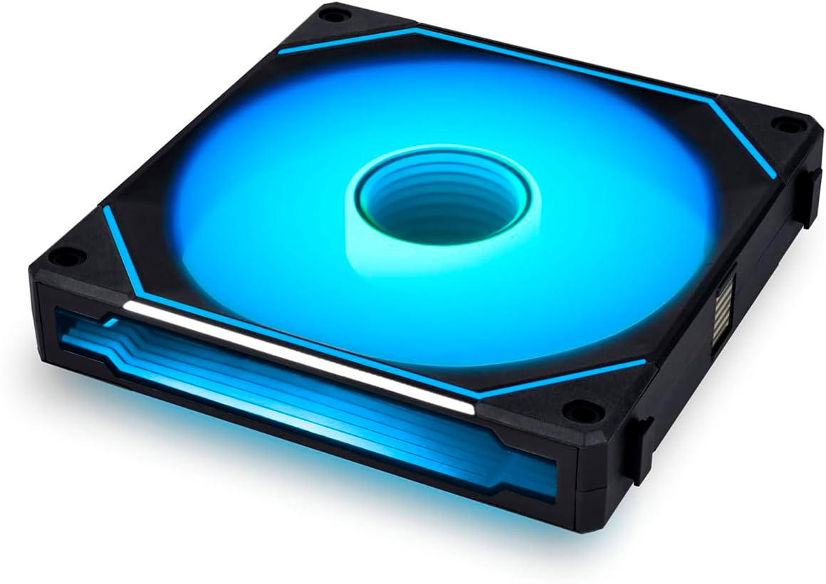 Lian-Li UNI FAN SL-Infinity ARGB PWM Case Fan - Black, 140mm