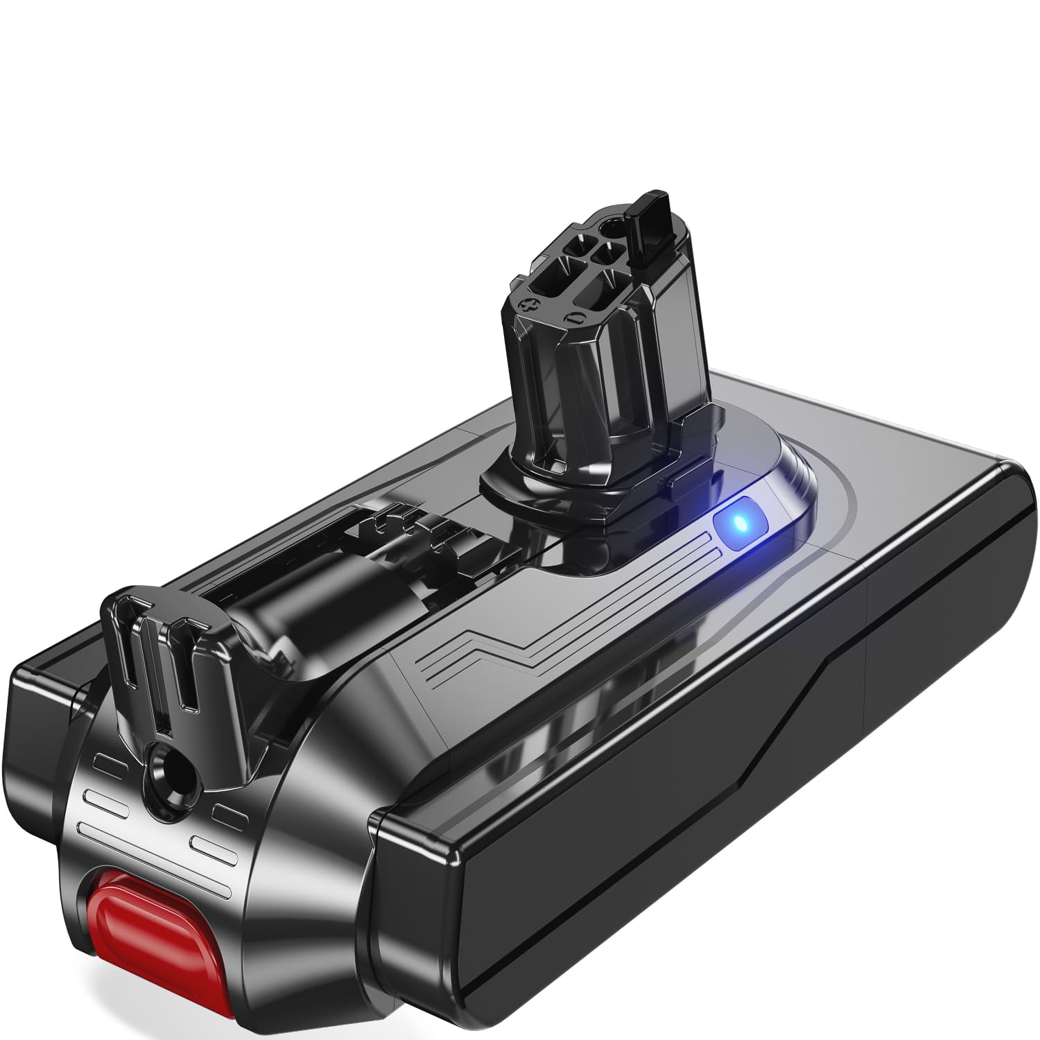 FLYLINKTECH Batteria di Ricambio per Dyson V11 8500mAh, Batteria Click-in Compatibile con V11 Absolute, Extra, Fluffy, Animal, Torque Drive, Outsize, V15 Detect, SV15-18, SV22, SV28, SV29 con 2 Filtri