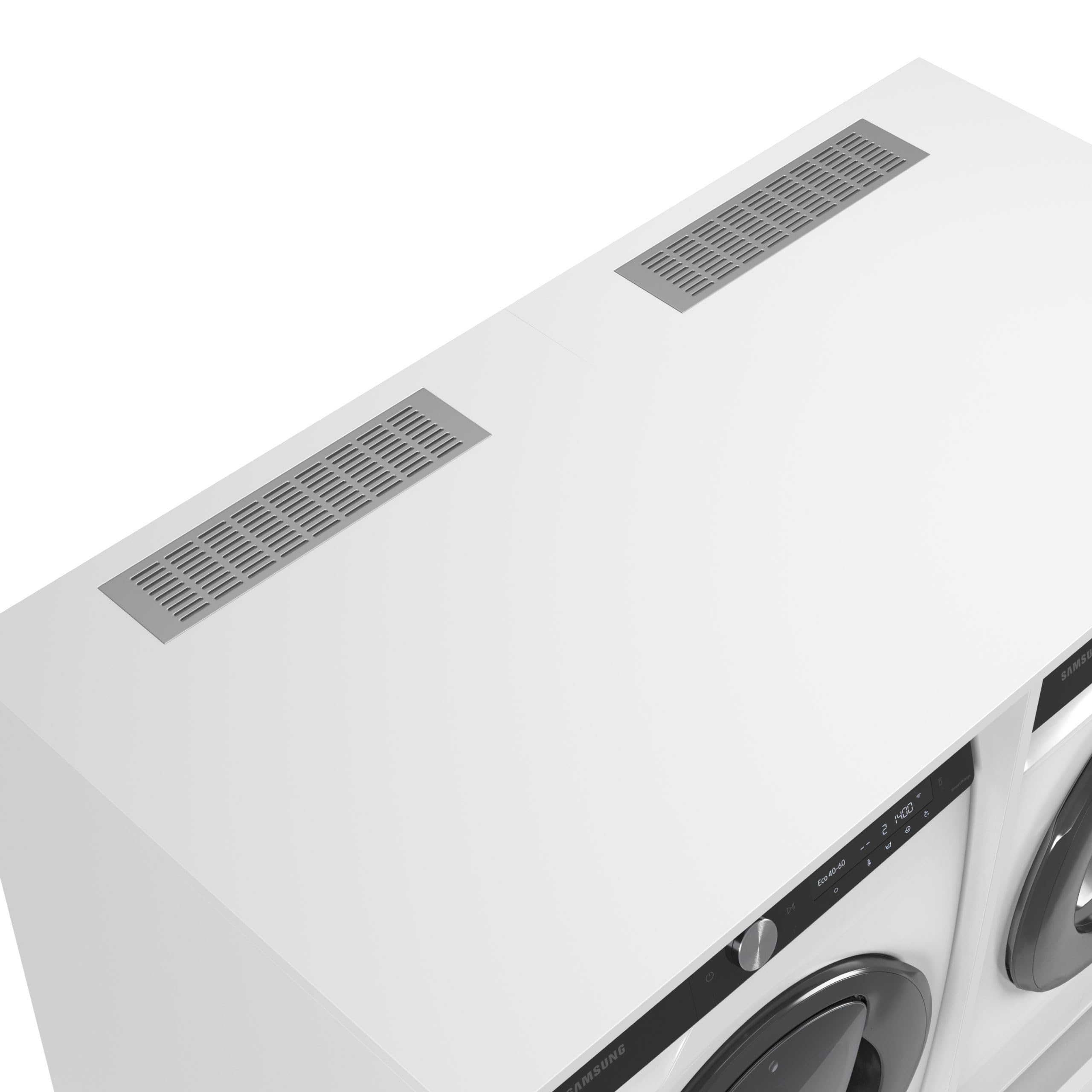 Lavadora Gabinete Bern - Lavadora elevadora - Conversión a máquina - 700(D)*2030(B)*2110(H) mm - Blanco - Diseño elegante, que ahorra espacio y ergonómico - Fácil de colocar