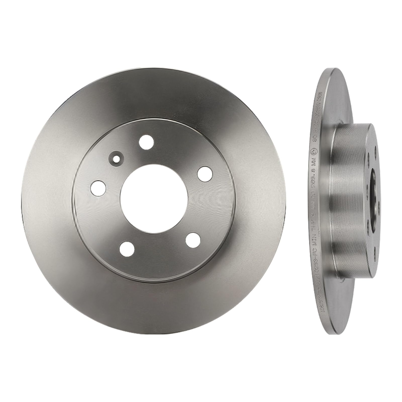 Frankberg Bremsensatz inkl. 2x Bremsscheiben + 4x Bremsbeläge Hinten Kompatibel mit Zafira A MPV T98 Astra G CC T98 Astra G CaR.A.Van T98 Cabriolet Replace# 9193251