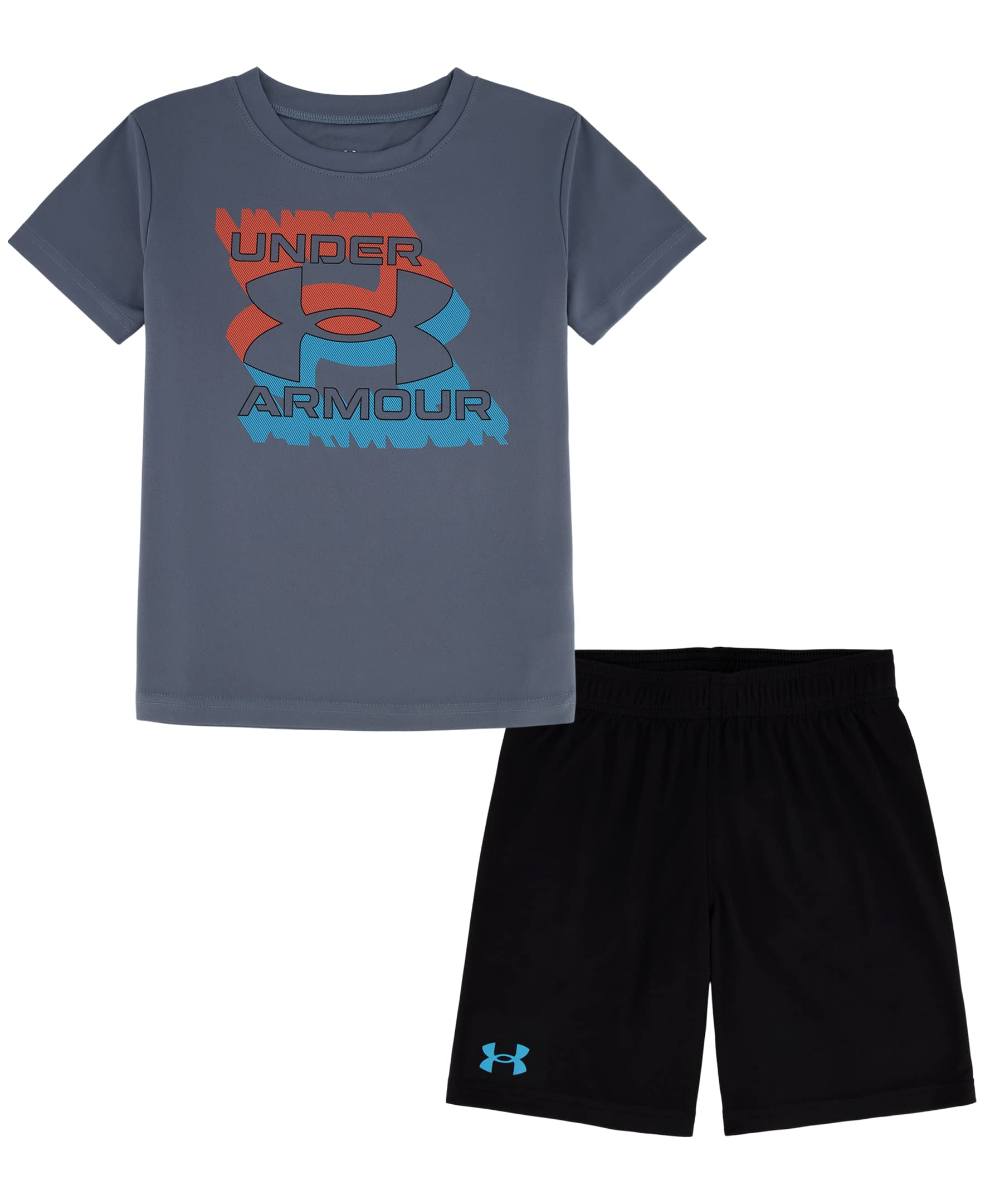 Under Armour Boys' 2-piece Short Sleeve Graphic T-Shirt and Shorts Set