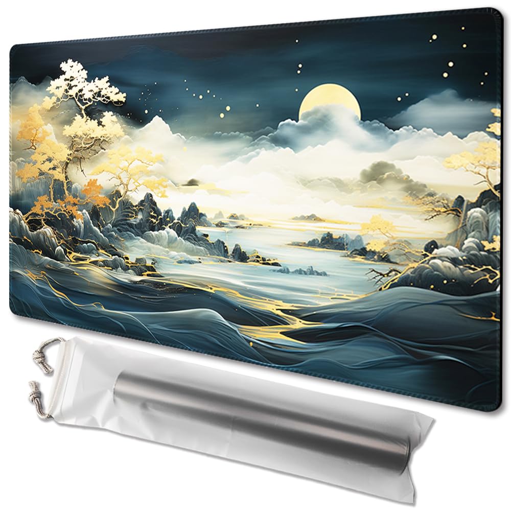 MTG Playmat Size 24x14in Free Storage Bags NonSlip Backing