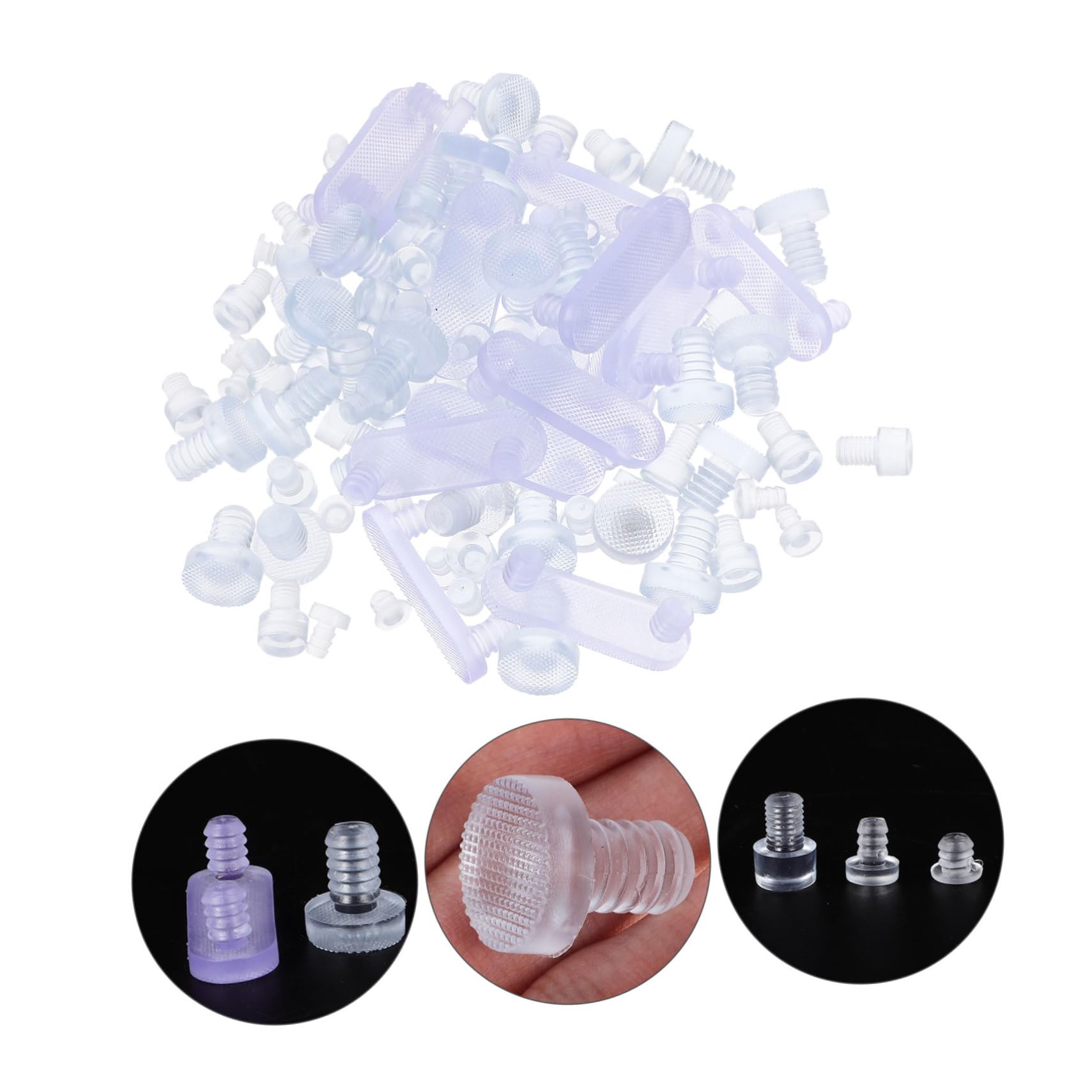 3 Set Particelle Di Gomma Anticollisione Box Auto Lato Angolo Adesivi Antiscivolo Adesivo Antiscivolo Mobiletti Paracolpi Per Dell'armadio Paraurti Da Tavolo Pvc 150 Pezzi*3